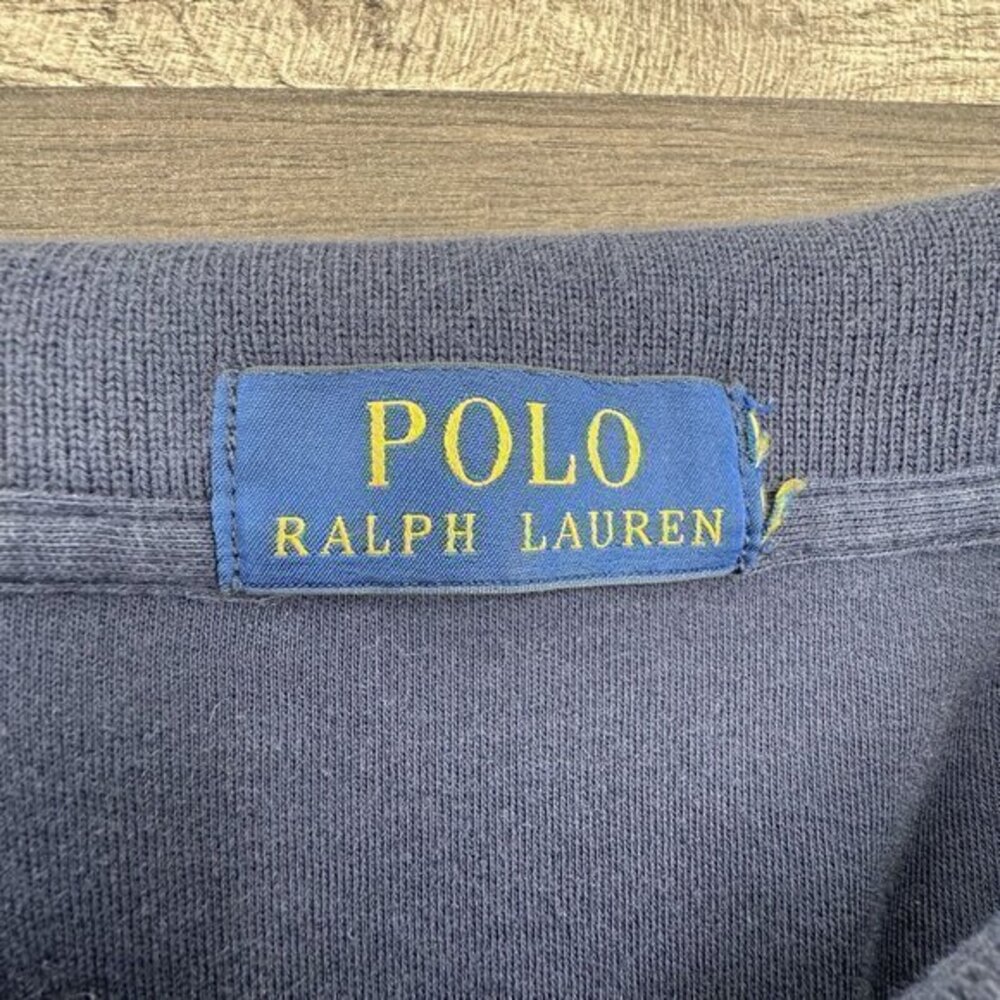 Polo Ralph Lauren Soft Touch Polo Shirt Mens‎ XXL Navy Blue 2XL Stretch EUC - Picture 3 of 7